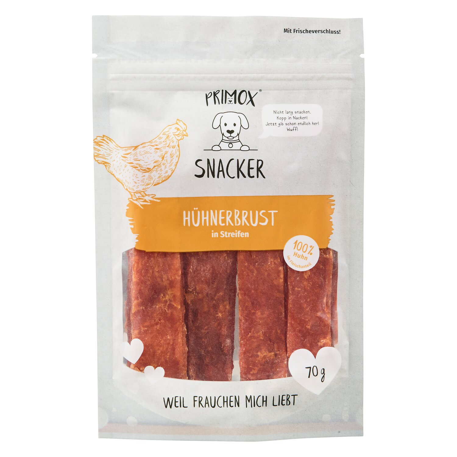 PRIMOX Fleisch-Snack in Streifen  - Huhn