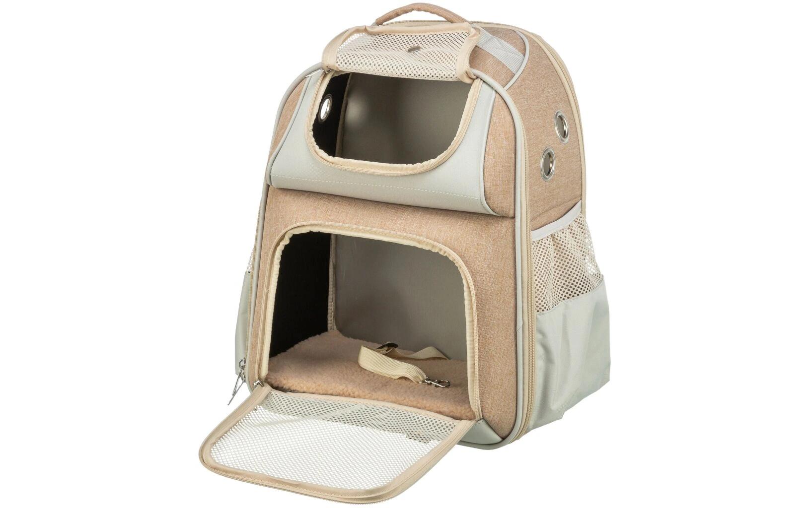 Tiertransport-Rucksack Willow Beige/BraunTransporttasche für Tiere