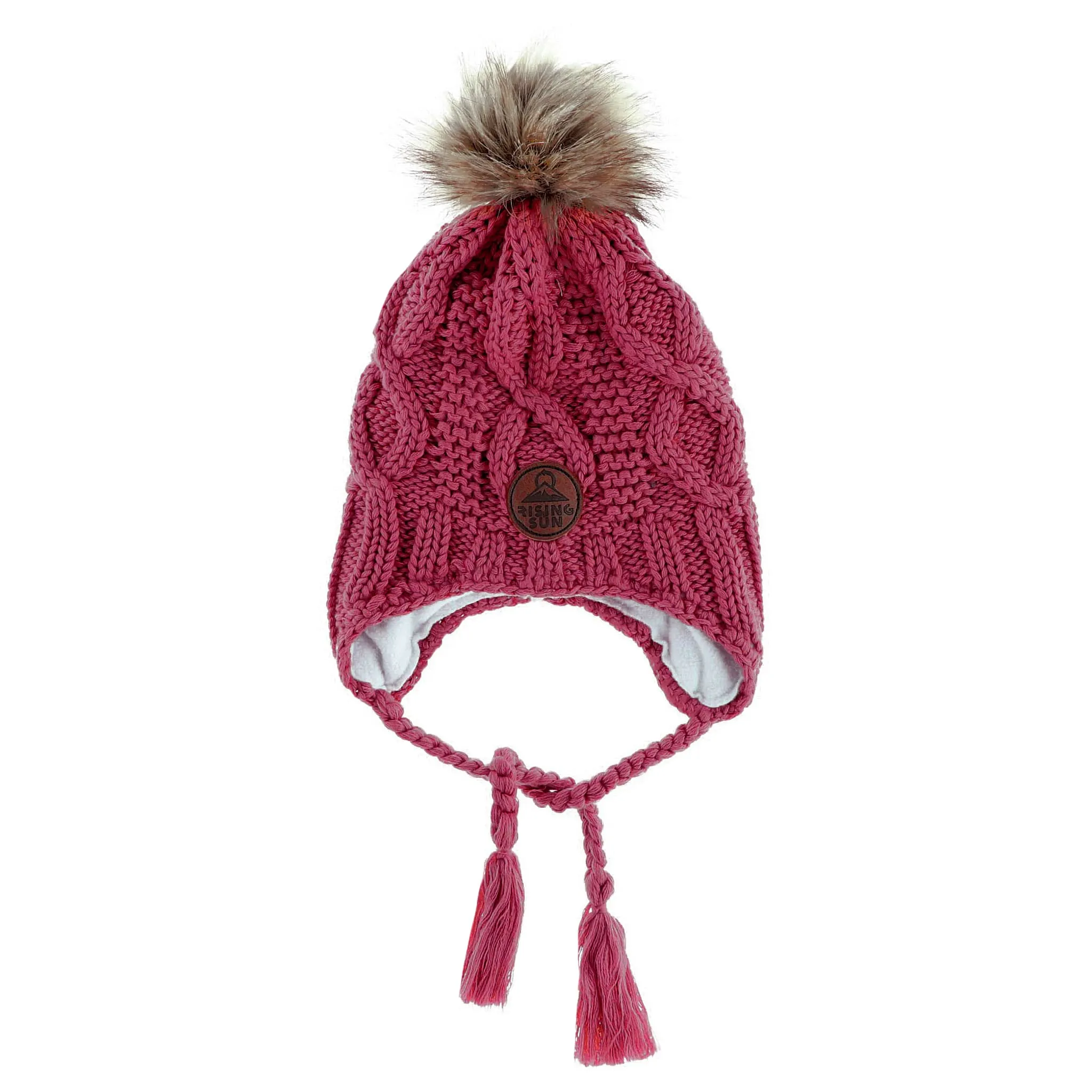 Rising Sun Tuque Tricot Fourrure 12-24mois
