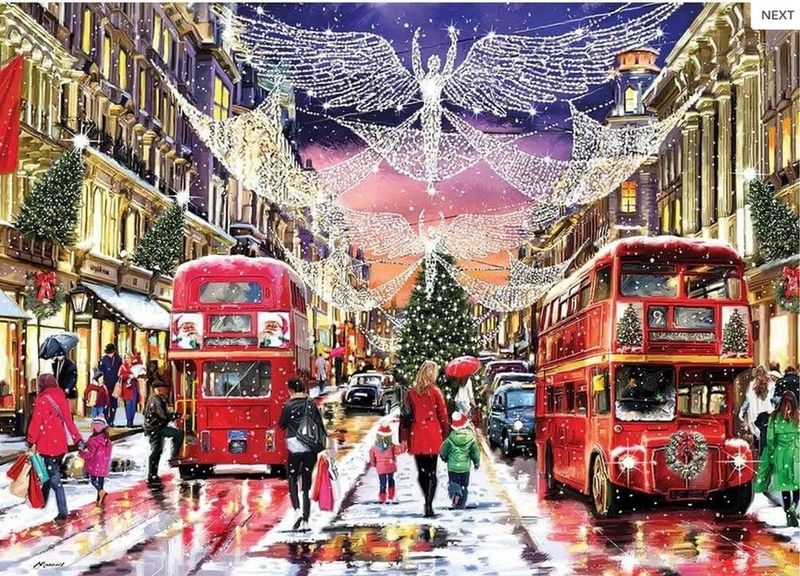 Richard Macneil - 500 XL Puzzel - Londen - 500 Stukken