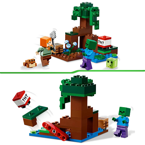 LEGO Minecraft 21240 Sumpeventyret