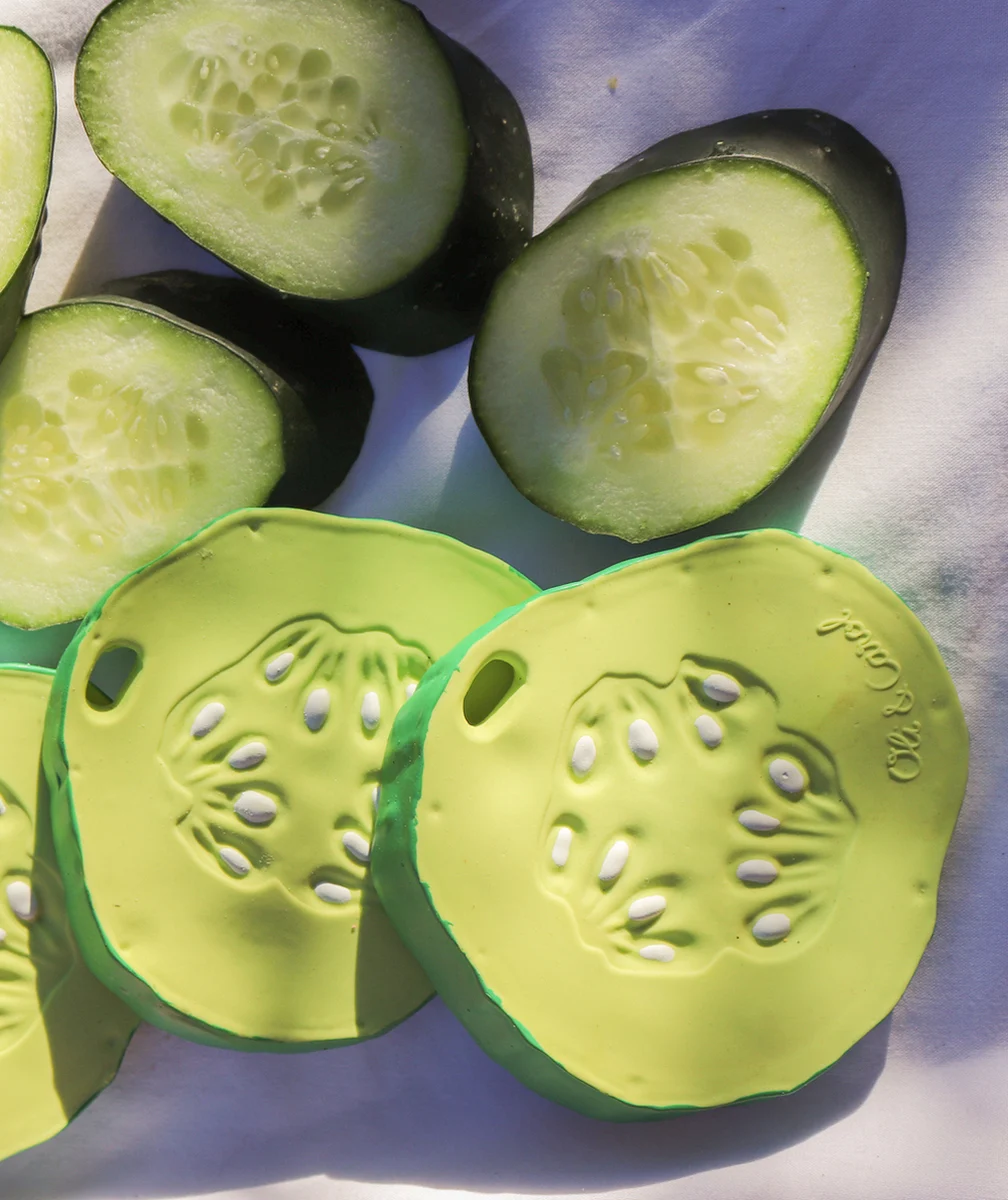 OLI & CAROLANNEAU DE DENTITION PEPINO LE CONCOMBRE