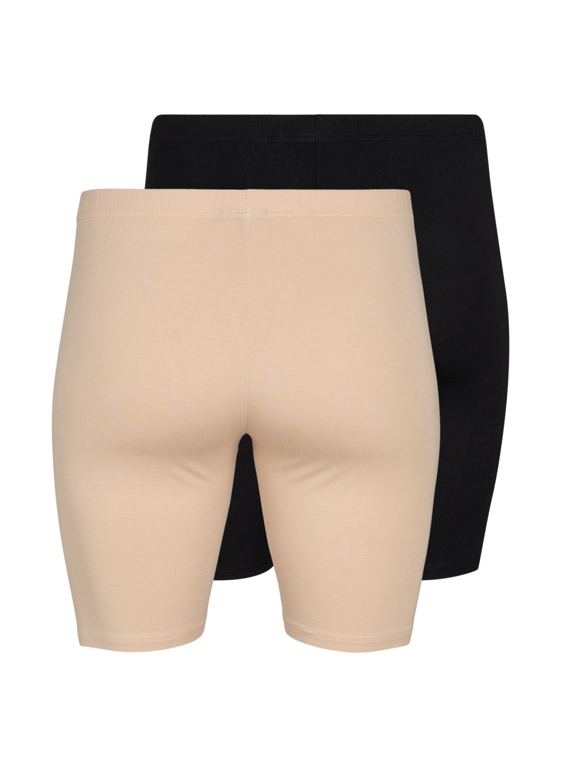 2-pak cykelshorts i viskose