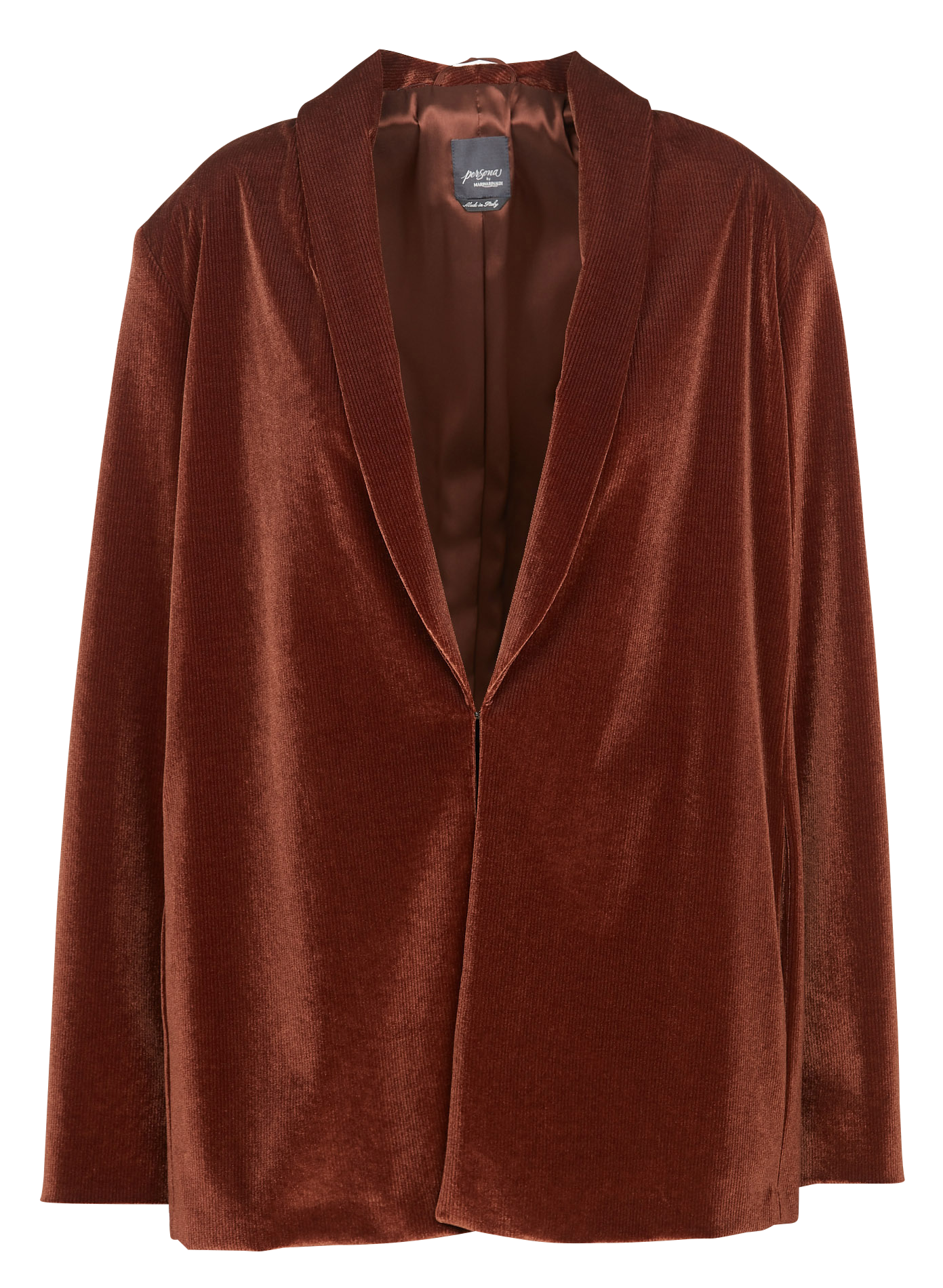 OSARE - Veste de tailleur col cranté| Marron