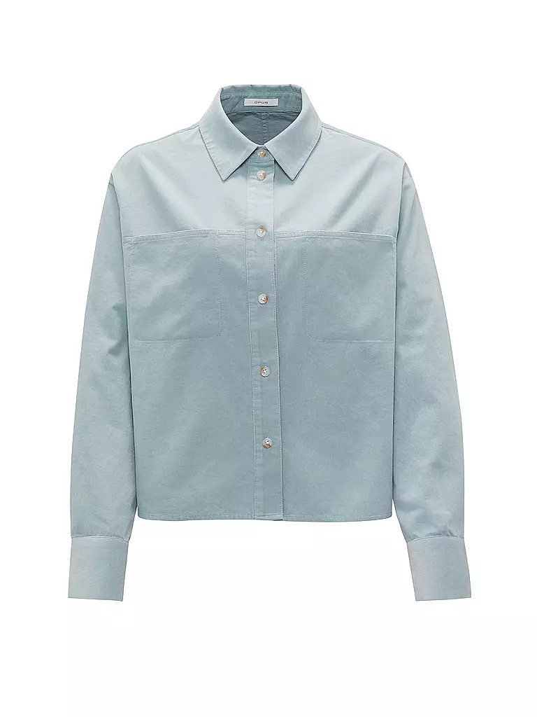 OPUS Bluse FRONI hellblau