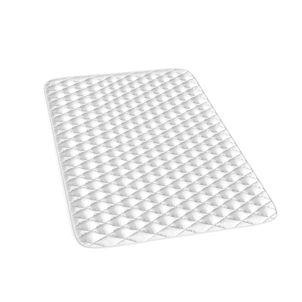 VitaliSpa Topper Matratzenschoner 140x200 cm Matratzen-Auflage weiß Microfaser