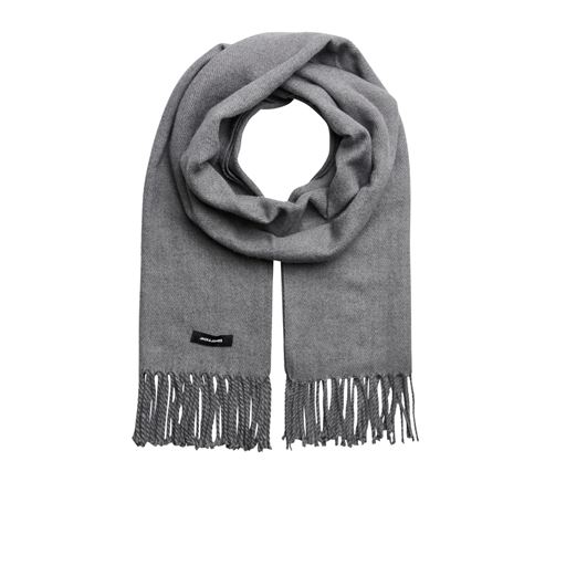 Jack&Jones Solid Halstørklæde, Grey Melange, Onesize