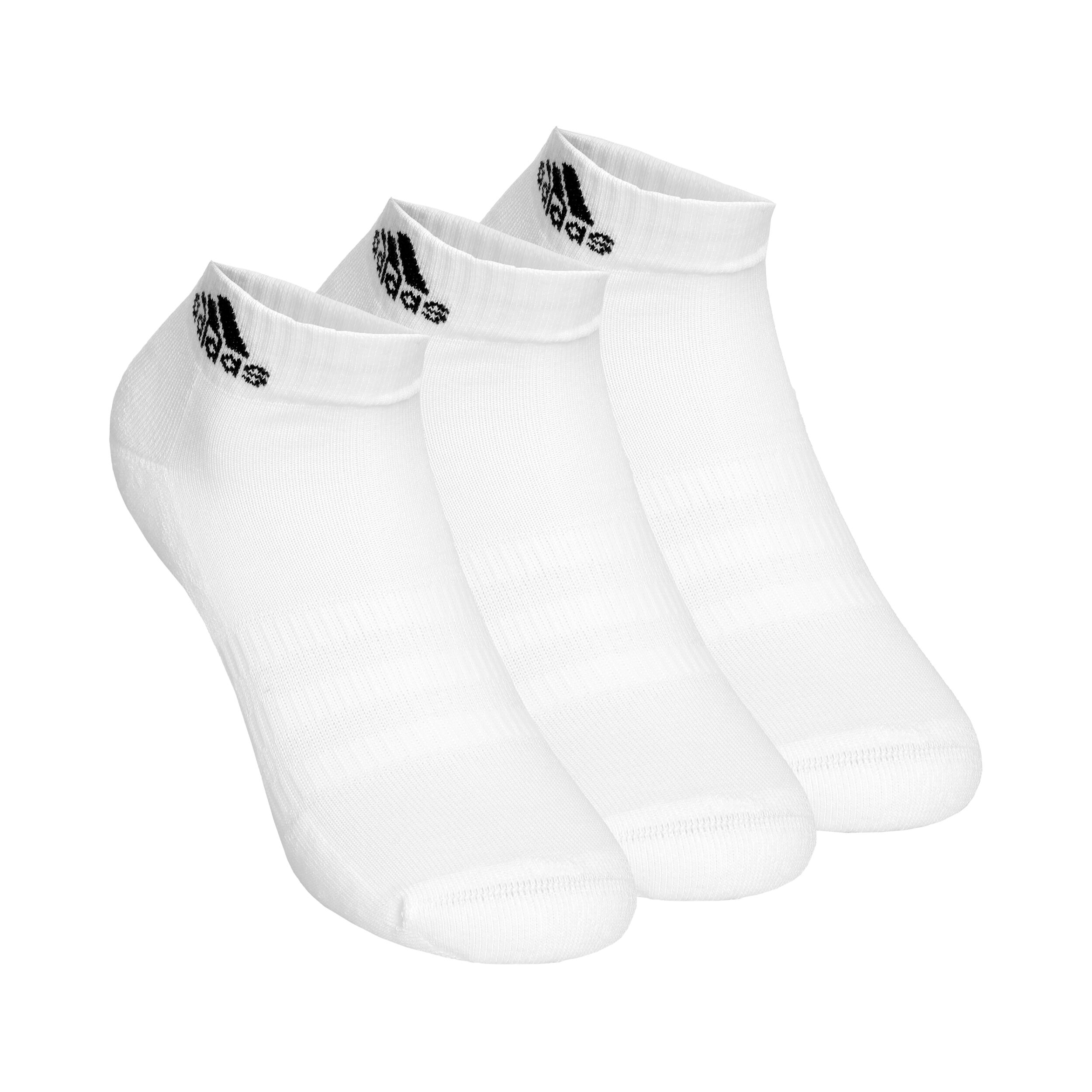 adidas Crew Sportswear Ankle Chaussettes De Sport Pack De 3 - Blanc , Noir