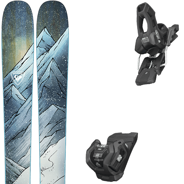 Pack ski ROSSIGNOL BLACKOPS W 98 + Fix