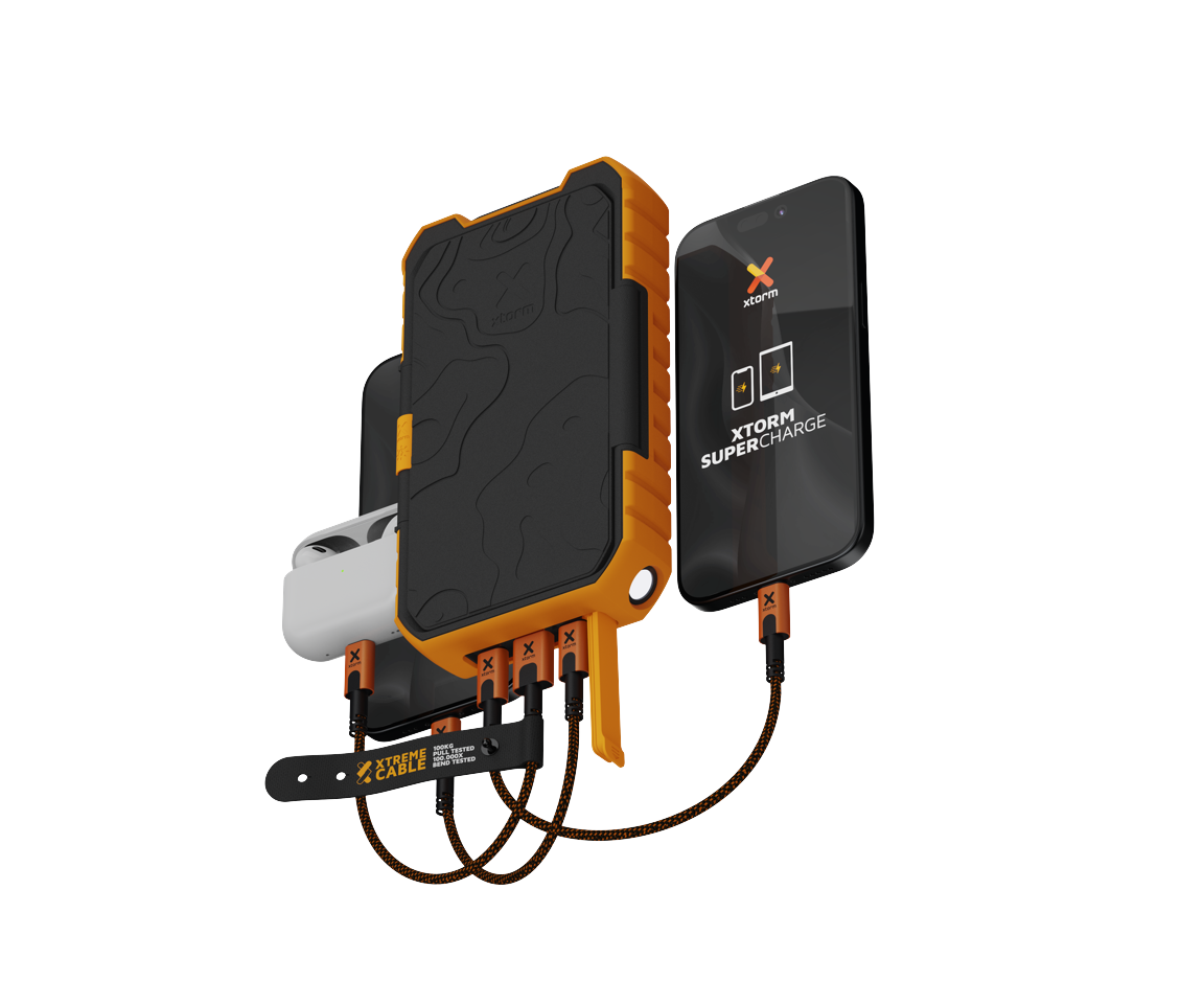 Xtorm - XR203 Rugged Solar Powerbank 20W - 10.000mAh