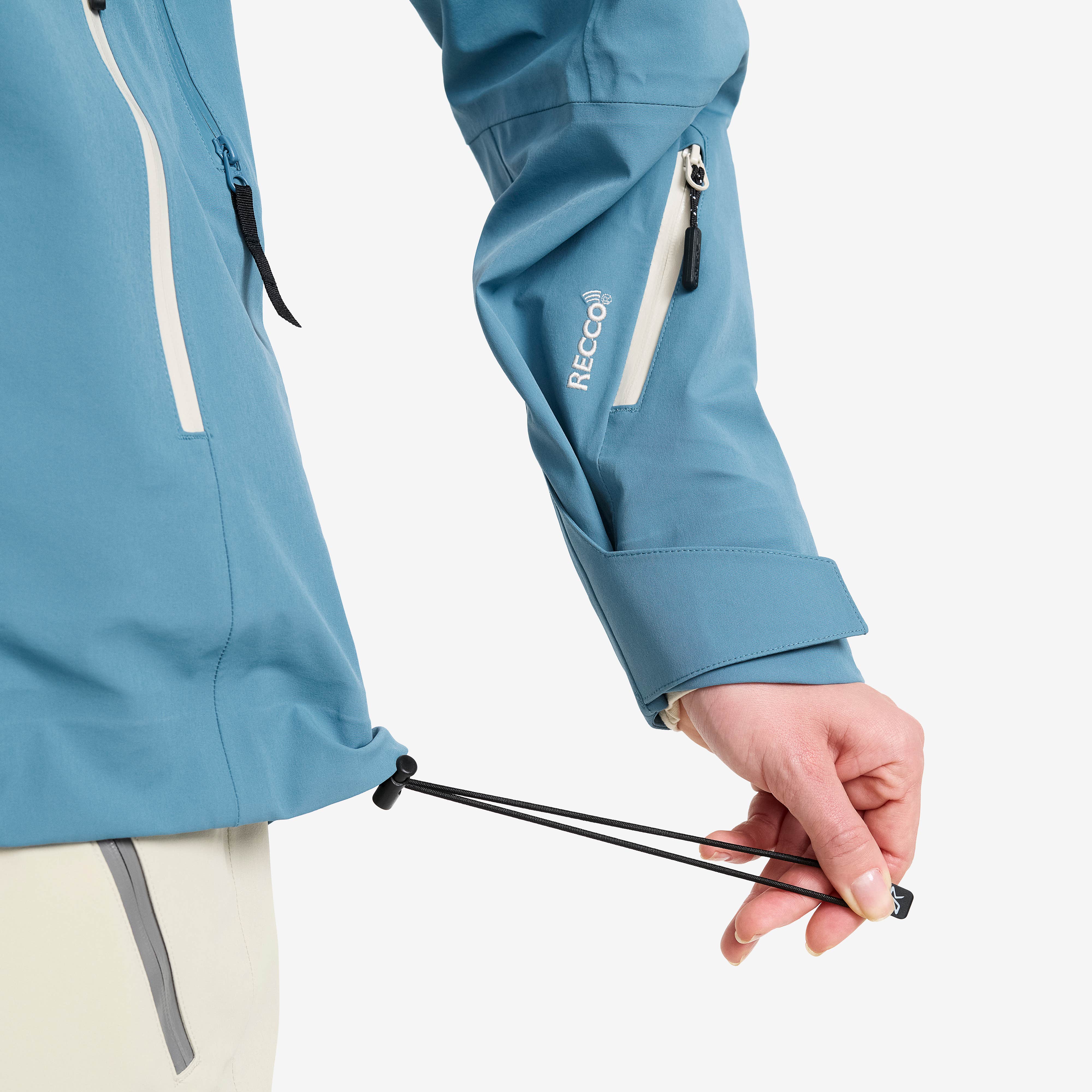 Cyclone 3L Shell Jacket Dame Captain's Blue