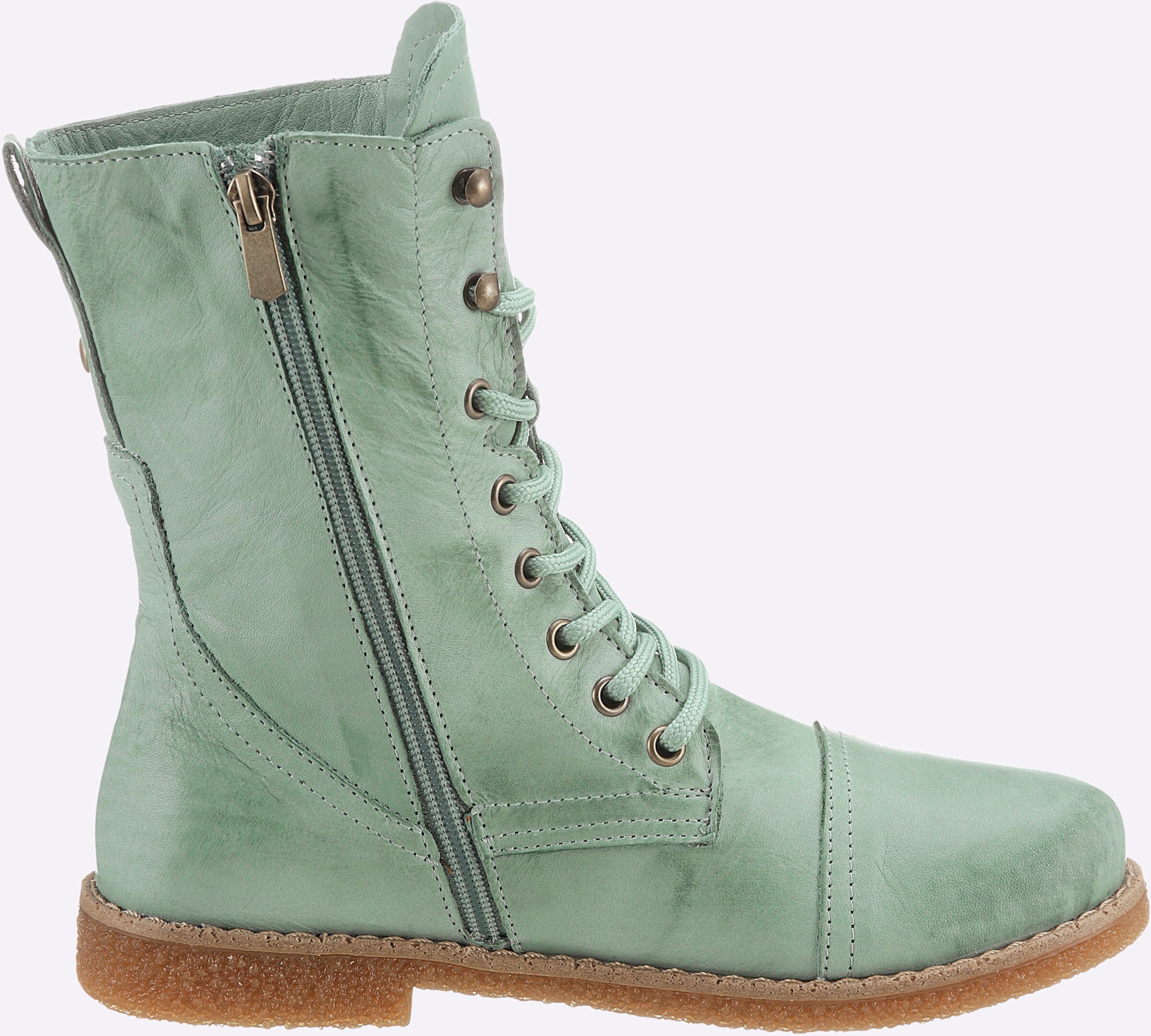 Andrea Conti Schnürstiefelette in mint