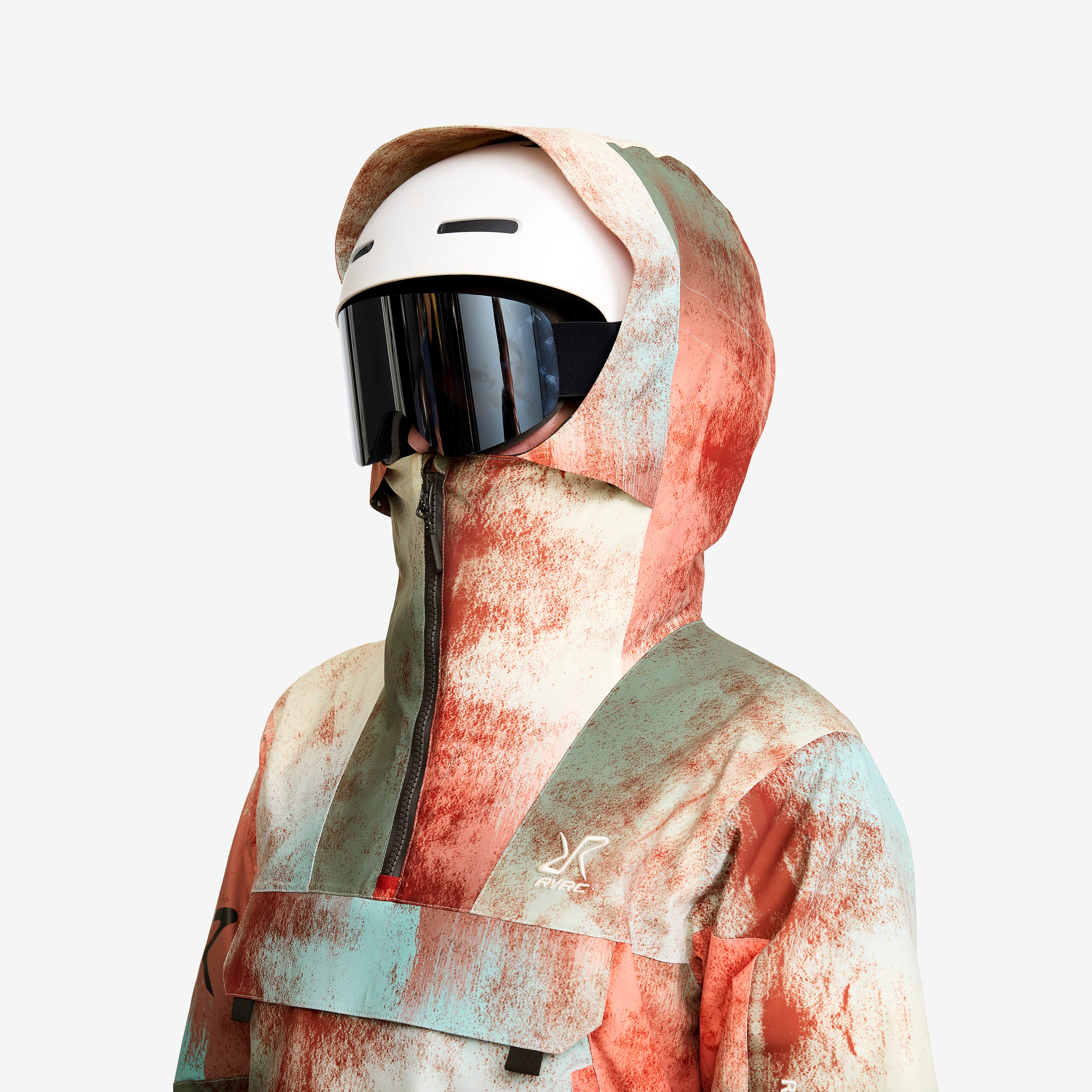 Halo 2L Insulated Ski Anorak Dame Bruschetta/Dusty Green