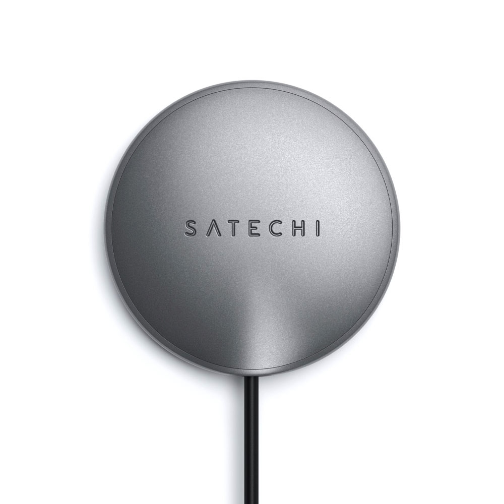 (1.5m) 15W MagSafe USB C Ladegerät Magnetischer Qi-Wireless Charger (ST-UCQIMCM) - Space Gray