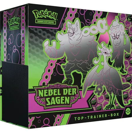 Pokemon Top-Trainer-Box Karmesin & Purpur – Nebel der Sagen