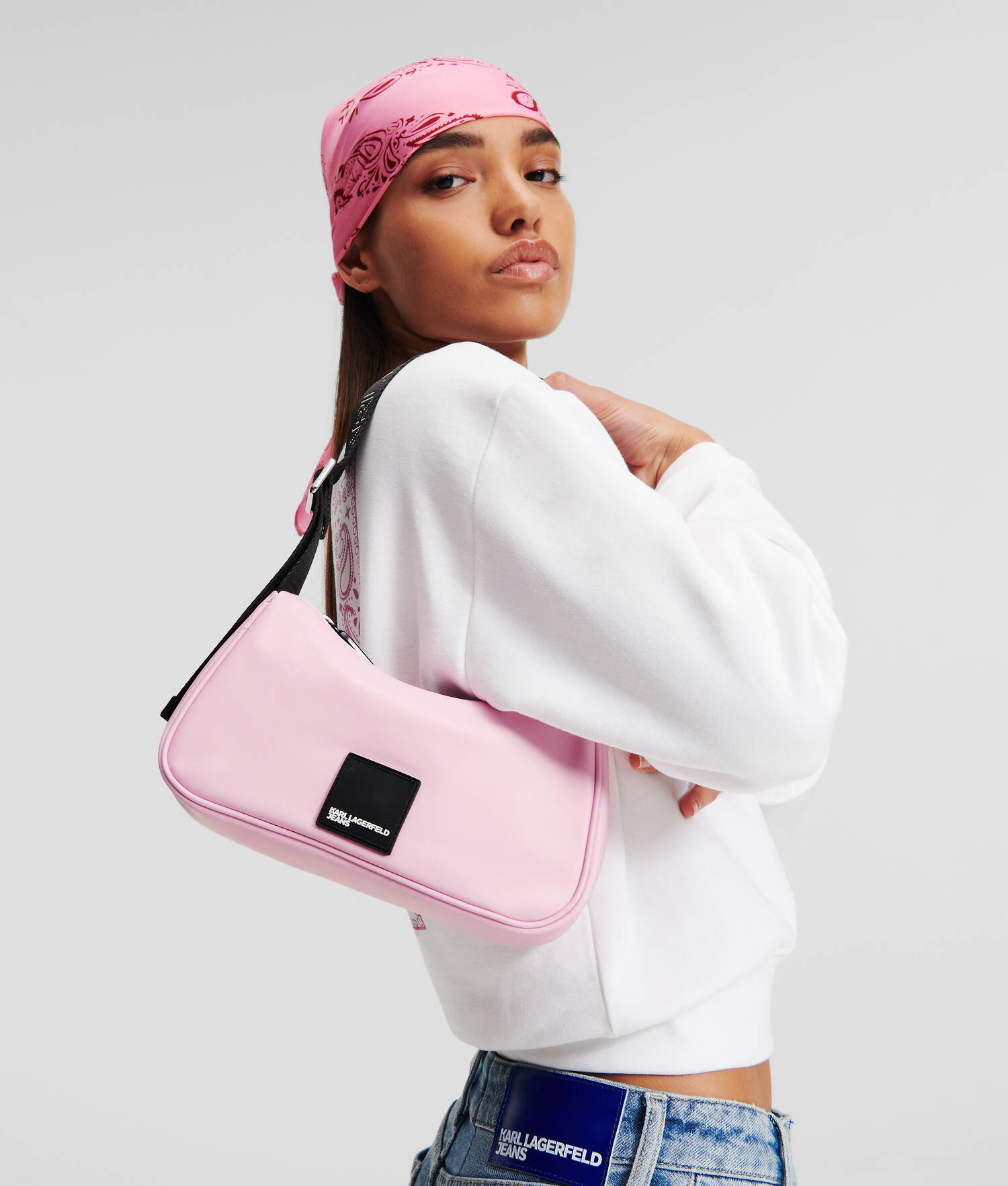 SAC PORTÉ ÉPAULE EN NYLON KLJ