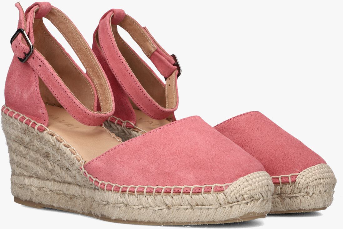 VIA VAI roze via vai espadrilles flora braid