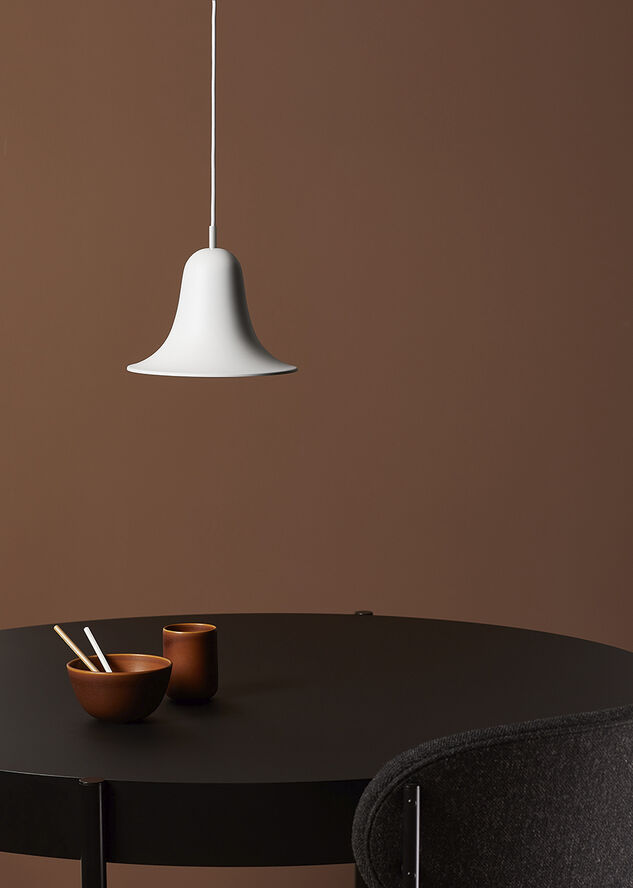 Verpan Pantop Pendant, Ø23 Matt white