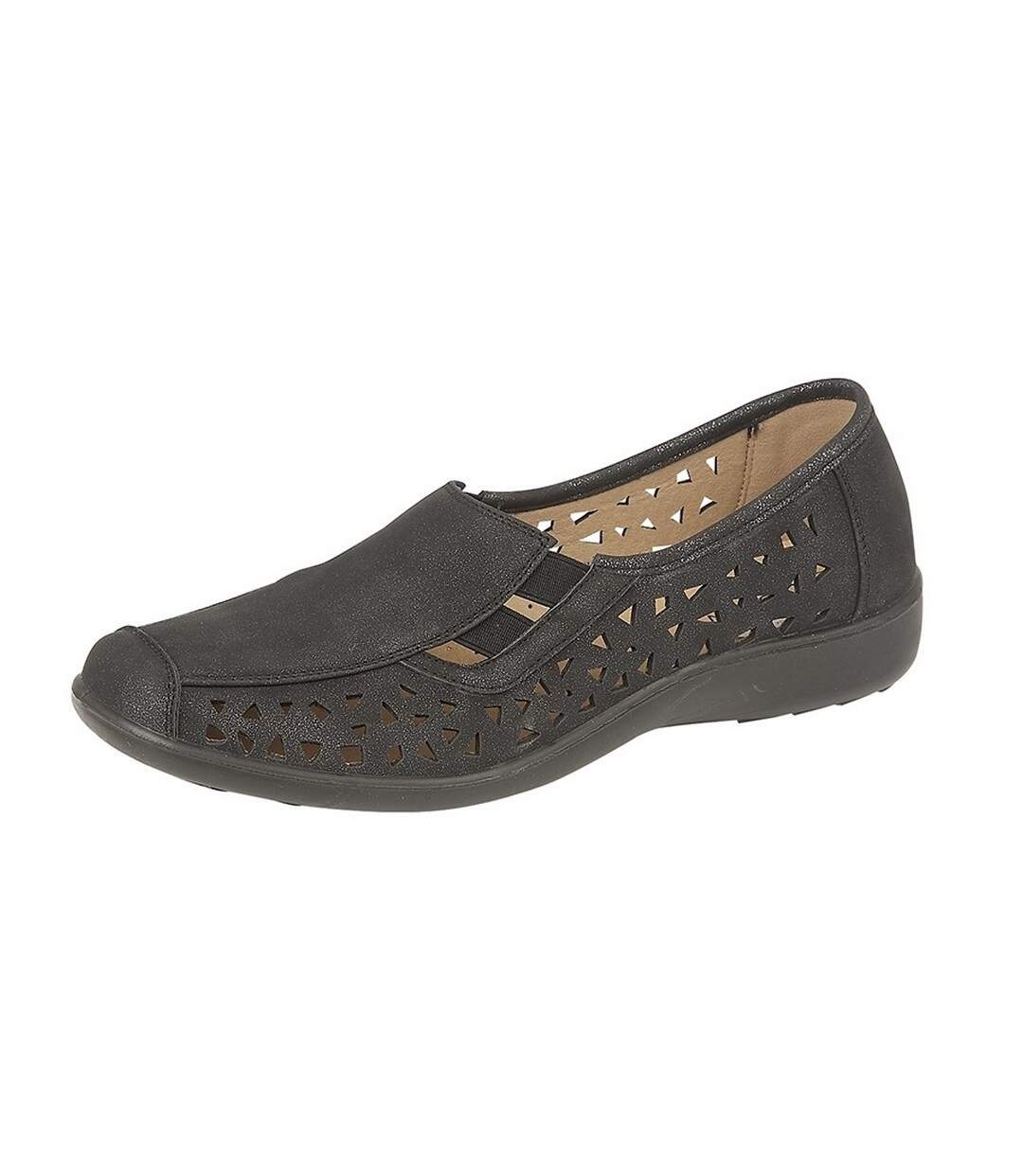 Boulevard - Chaussures décontractées SIDE GUSSET - Femme (Noir) - UTDF1758