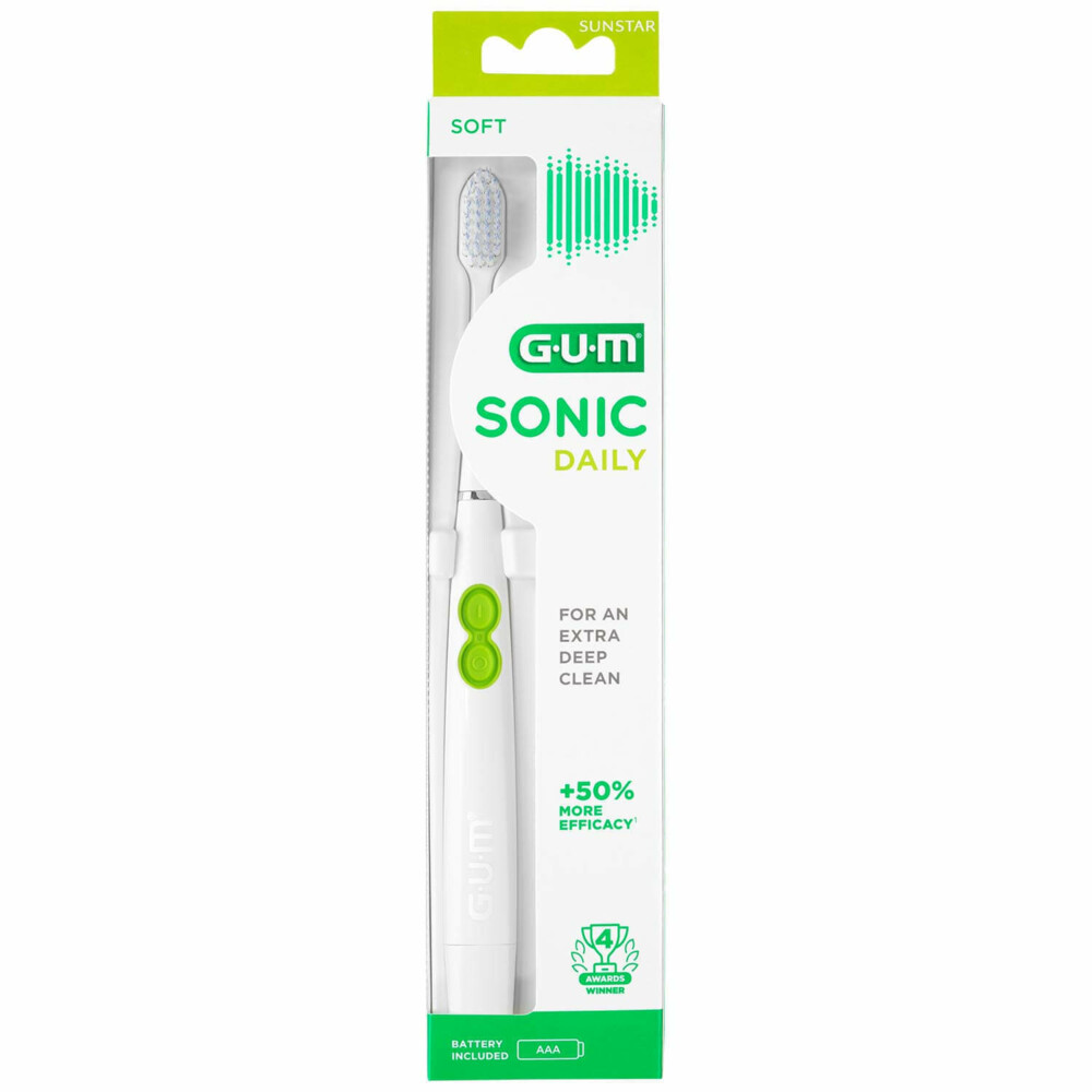 GUM Elektrische Tandenborstel Sonic DailyWit