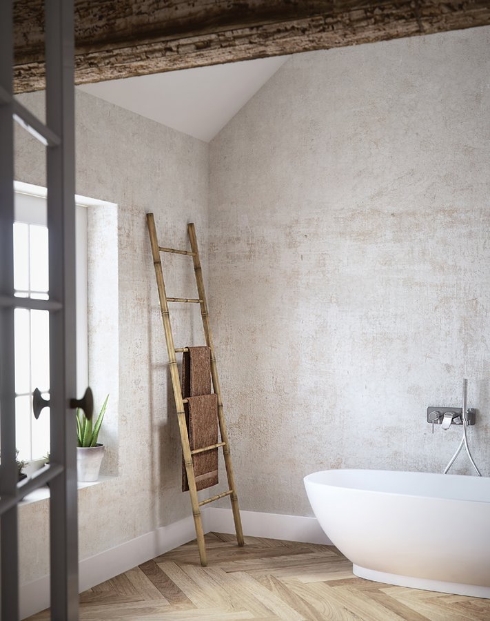 Sapho Bambus ladder bamboe 50x190cm