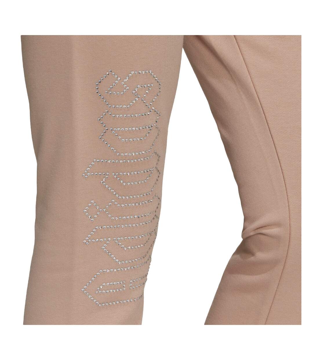 Jogging Beige femme Adidas Open Hem