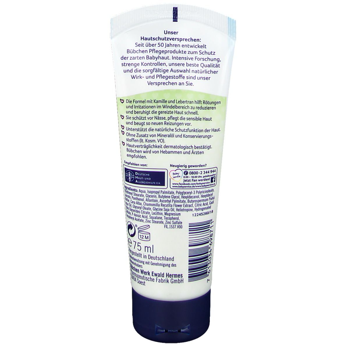 Bübchen® Spezial Wundschutz Creme