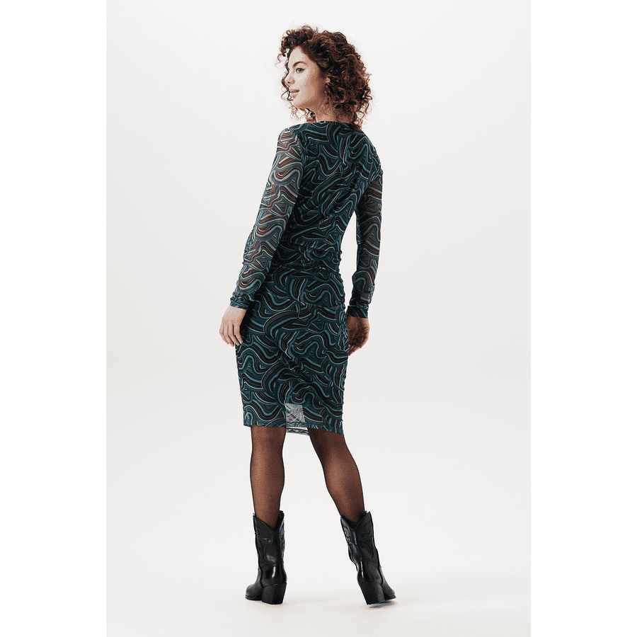 SUPERMOM Kleid Deville Deep Teal