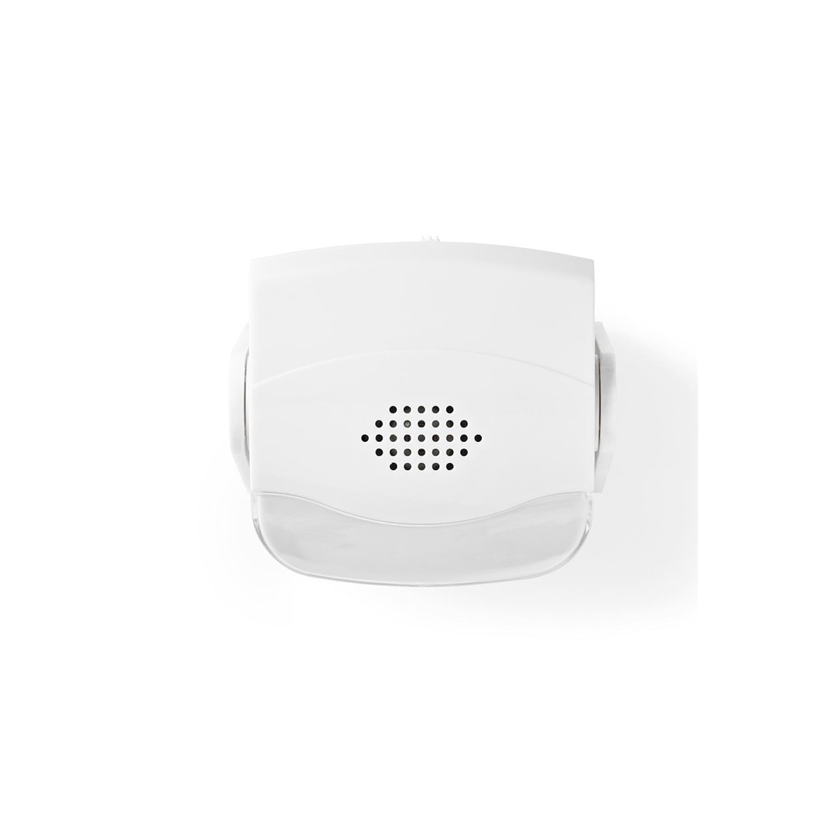 Nedis Bevegelsesdetektor Alarm | Batteri drevet | 3x AAA/LR03 | 80 dB | Detektorrekkevidde: 1.10 m | Detektorvinkel: 10 ° | Tak / Vegg | Hvit