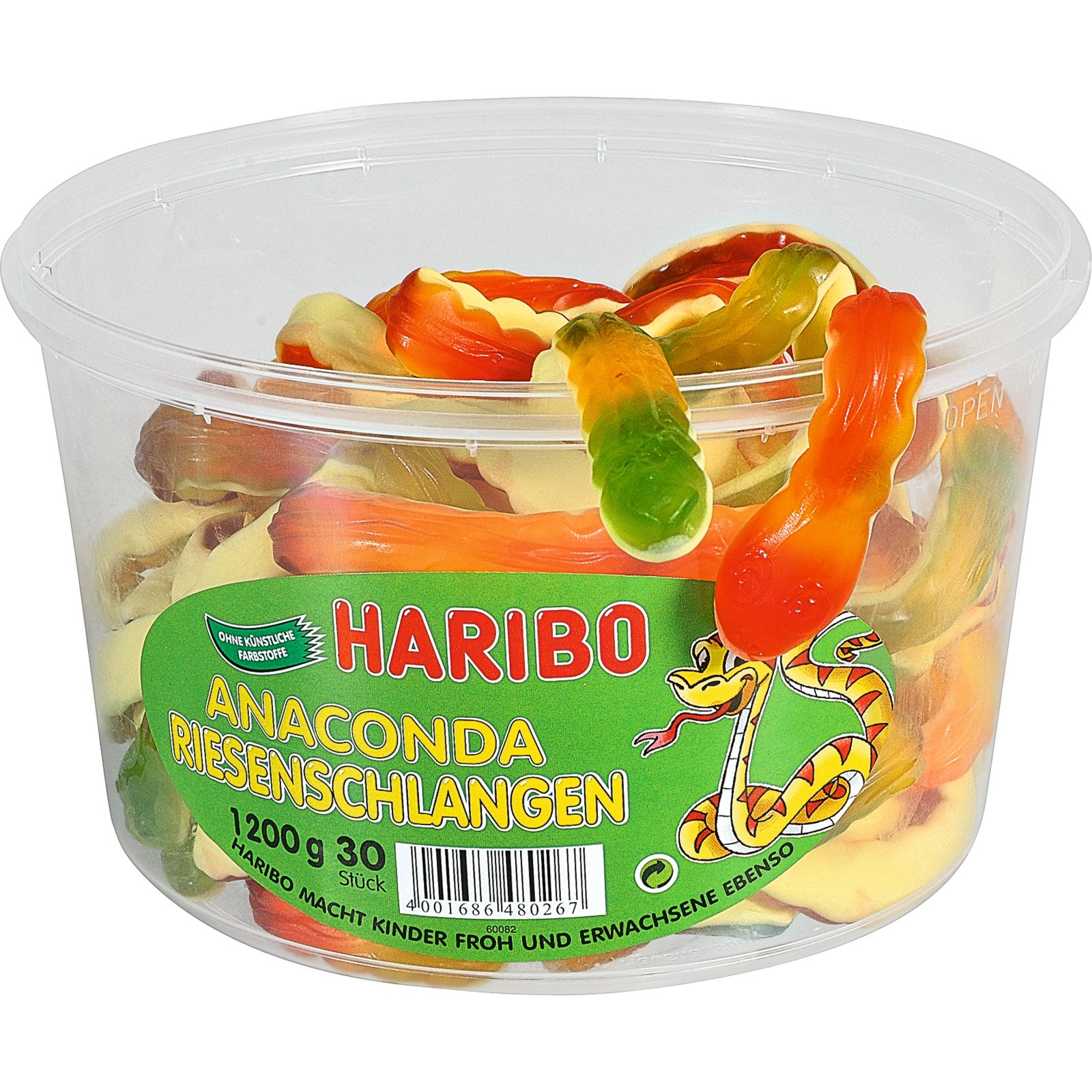 Haribo Anaconda Riesenschlangen 1,2 kg