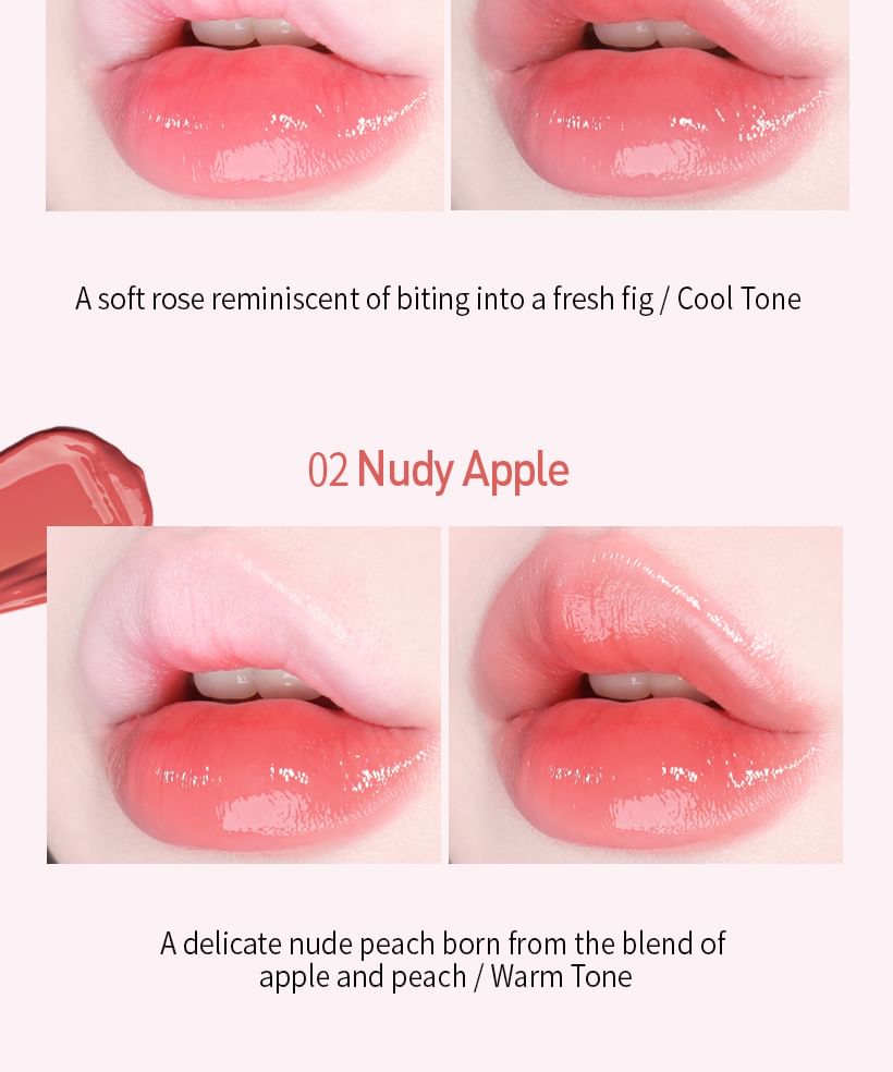 MACQUEEN - Glow Melting Lipstick - 5 kleuren