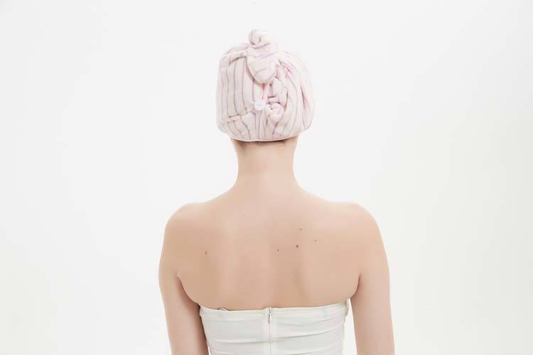 Shelas Tosidig Turban Towel Pink