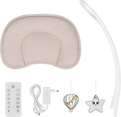 Lionelo Vippestol OLIVIA, Beige Natural