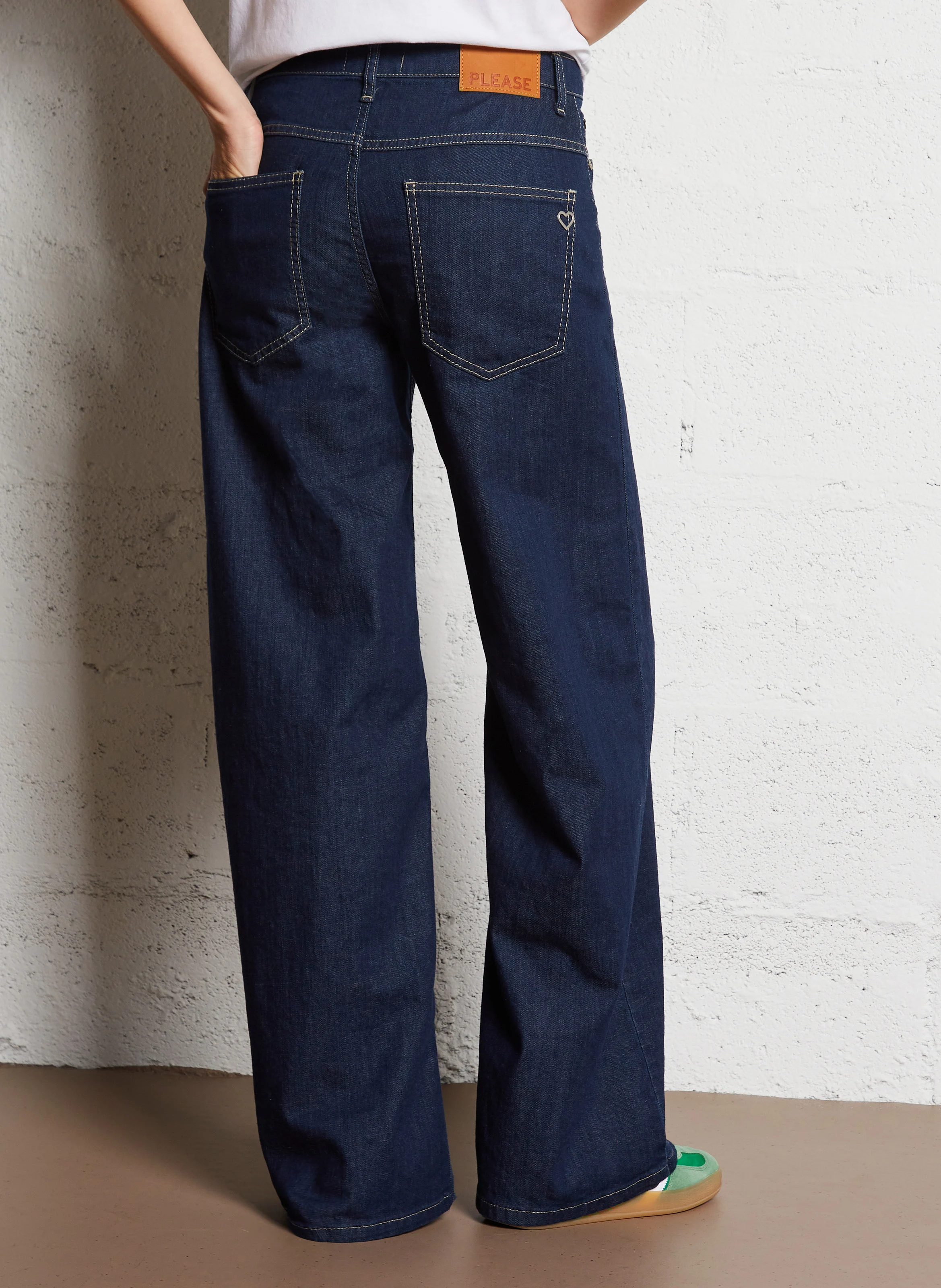 Jean large| Bleu