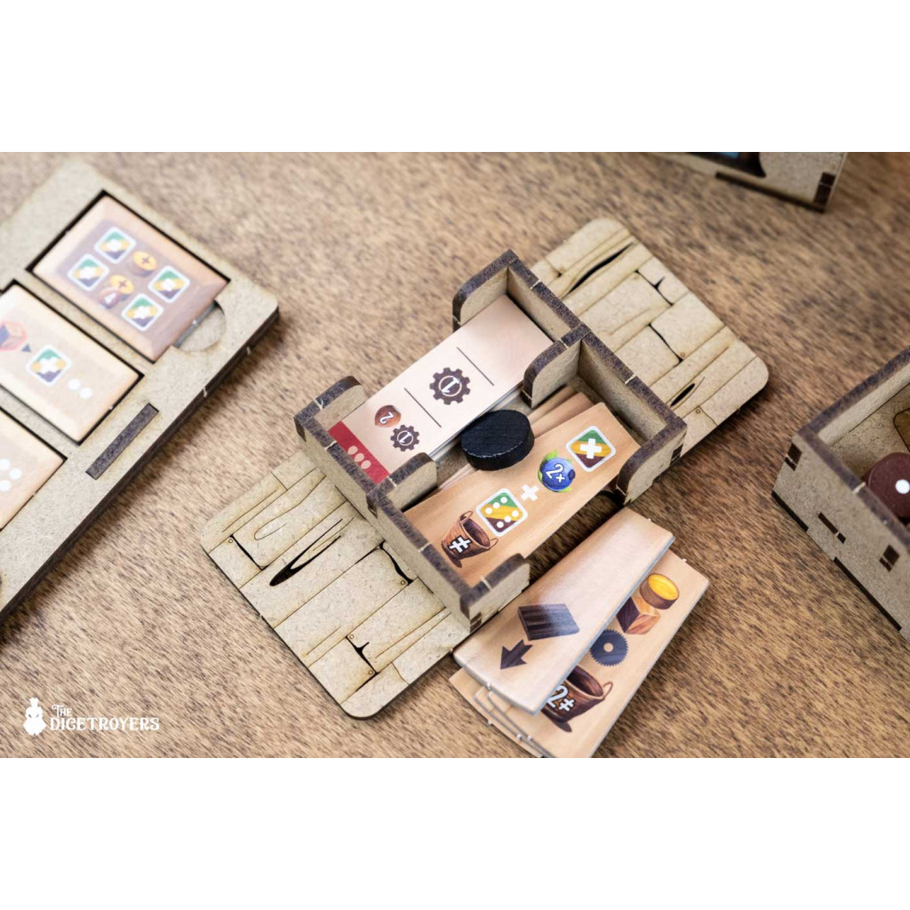 Rangement pour Boîte Dicetroyers - Woodcraft