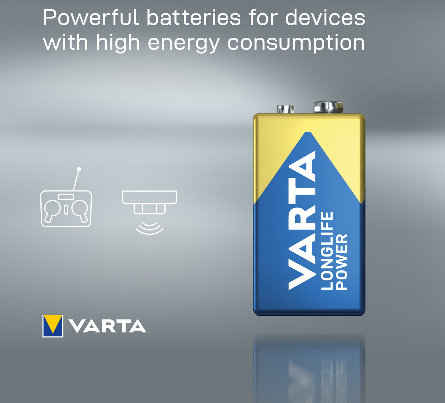 Varta 9V batterij Longlife Power