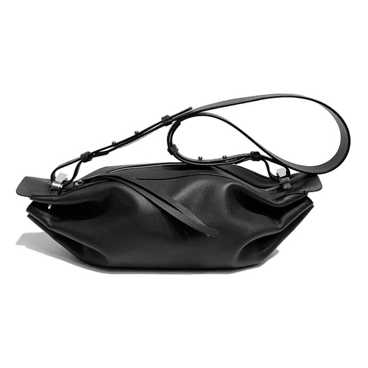 Bonastre Sac Ring Crossbody S | Noir