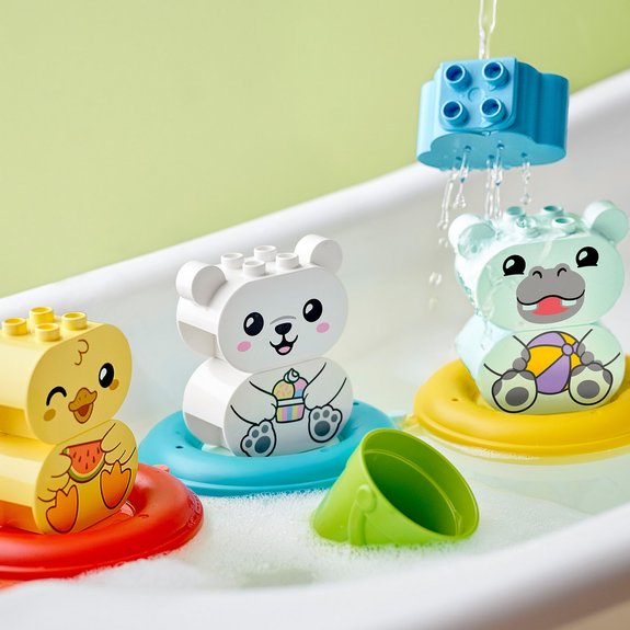 Jouet de bain - le train flottant des animaux LEGO Duplo 10965