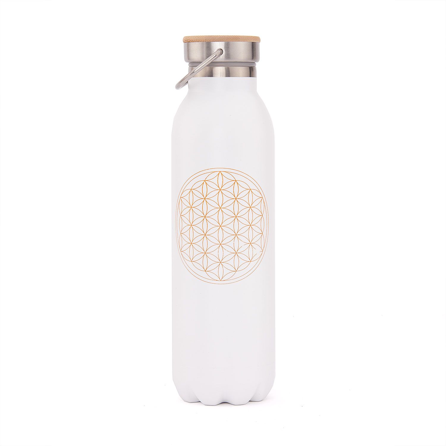 bodhi Isolier-Trinkflasche 600 ml, Edelstahl, matt weiß