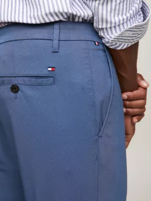Calças chino Bleecker Slim Fit com textura