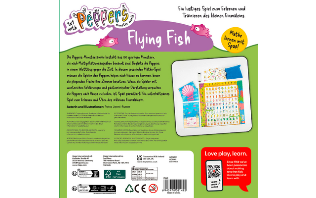 Flying fish Lernspiel