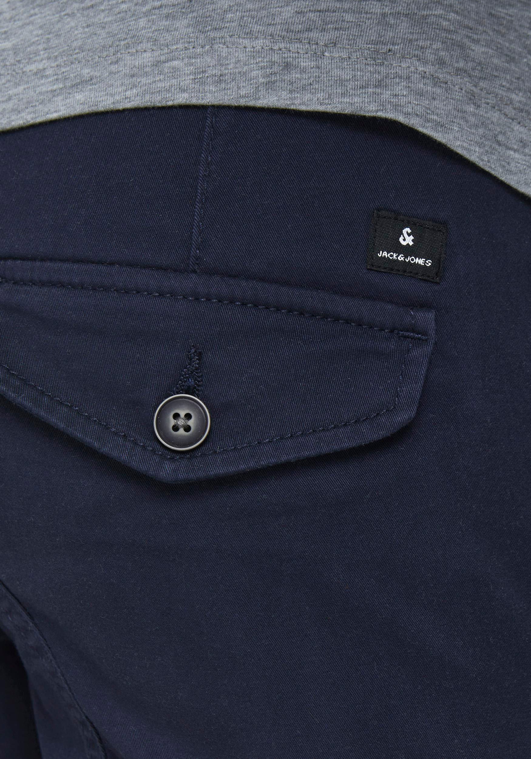 Jack & Jones Junior Cargohose »JPSTPAUL JJFLAKE AKM 542 NAVY NOOS JNR«