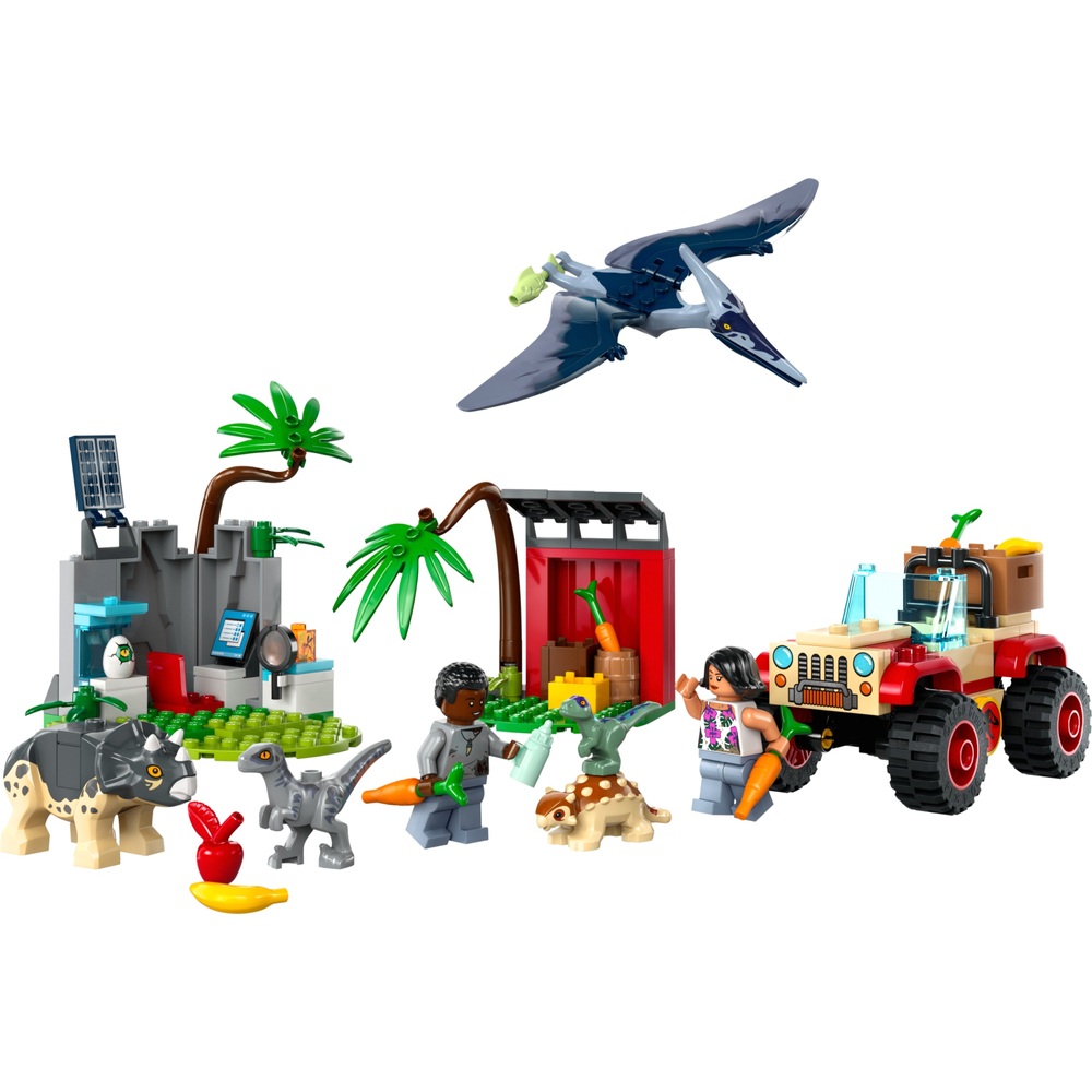 LEGO Jurassic World 76963 Baby-Dinosaurier-Rettungszentrum-Set