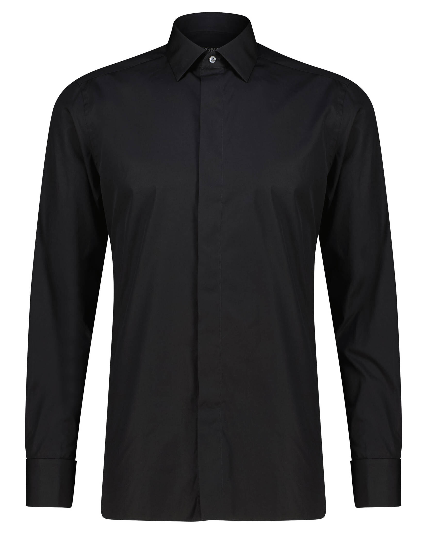 Zegna| Herren Hemd aus Baumwolle-Seidenmix TROFEO