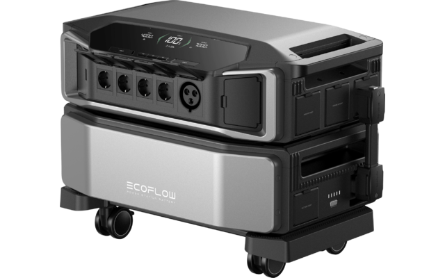 EcoFlow Delta Pro Ultra Stromspeicher-System mit Wechselrichter & Batterie / Modular erweiterbar / 6900 W / 6,1 kWh