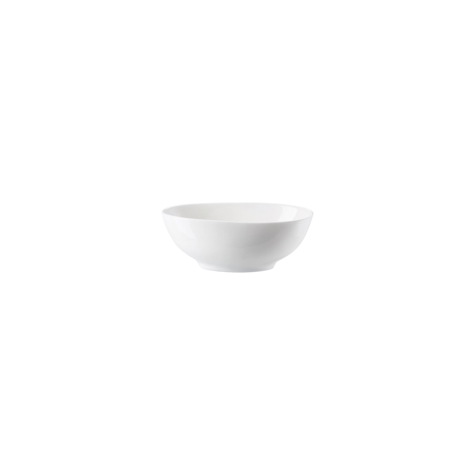 Jade Bone China Weiss Bowl oval 12 x 7 cm
