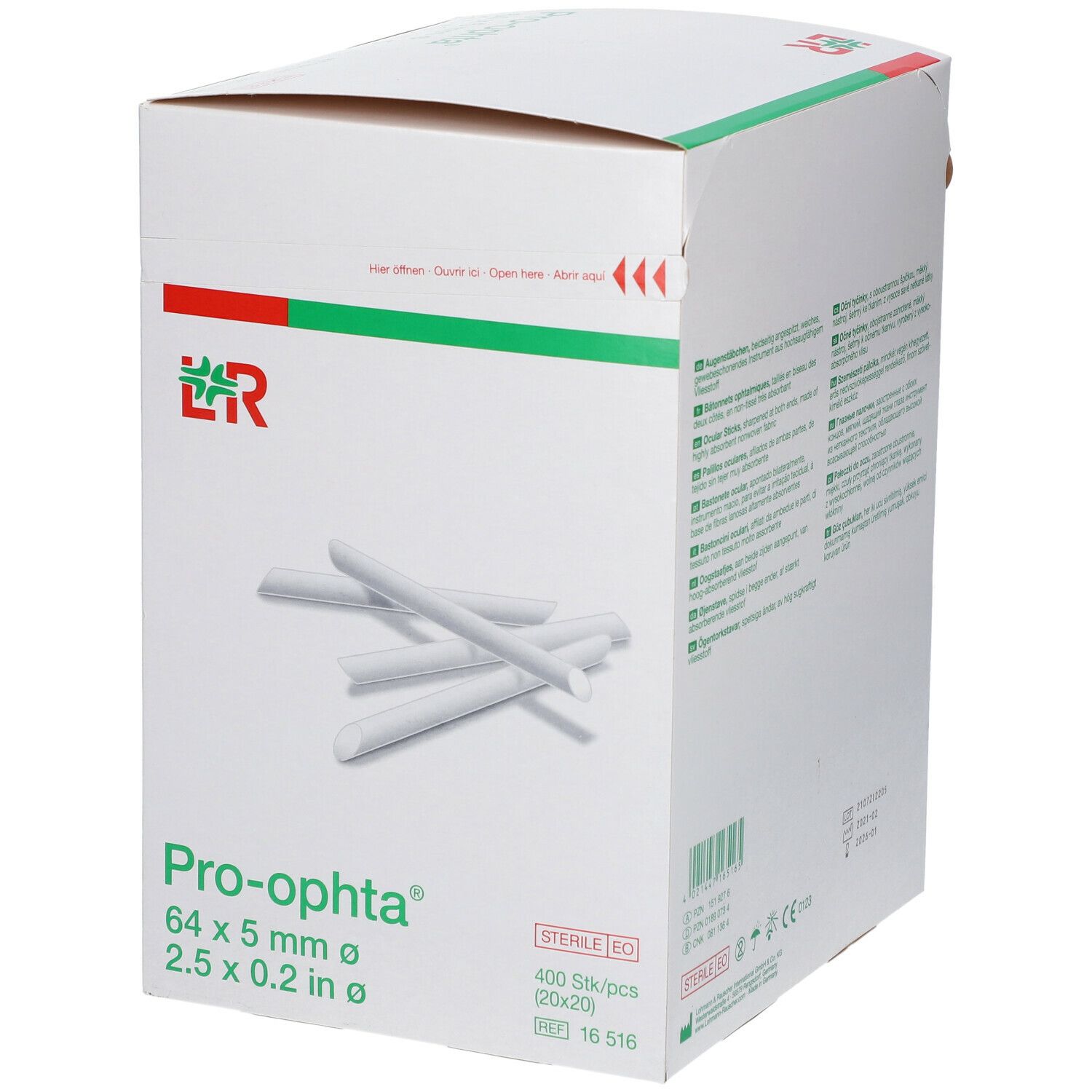Pro-ophta® Augenstäbchen steril
