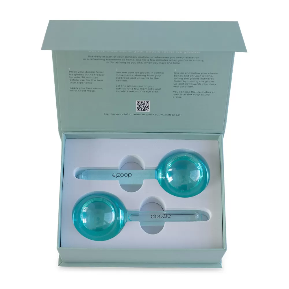 Doozie Facial Ice Globes Light Blue - 1 par