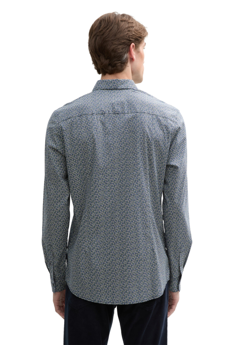 Tom Tailor blauwe heren overhemd