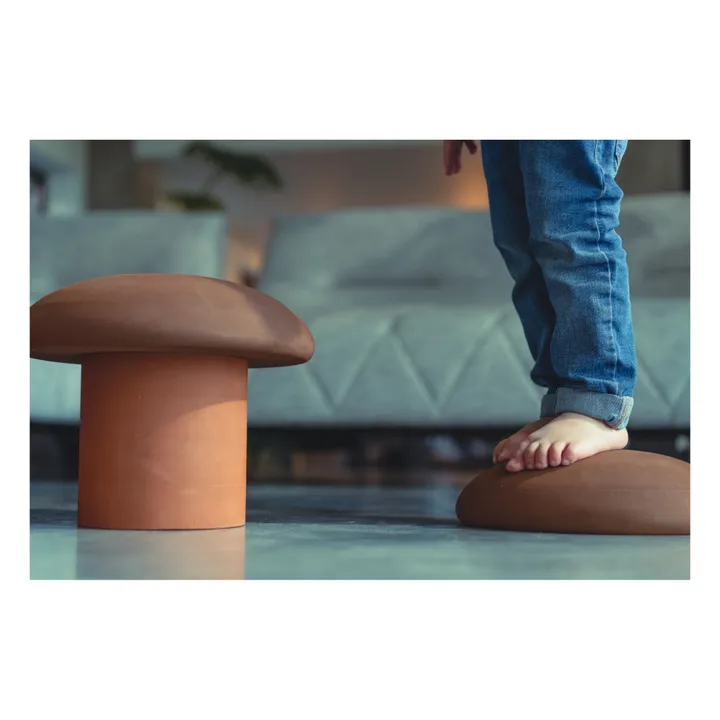 Moes Tabouret Champignon - Set de 2 | Marron